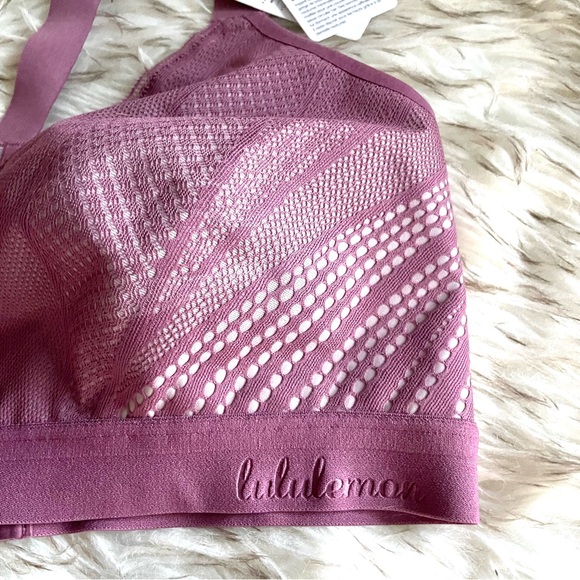 BNWT Lululemon Awake to Lace Dusty Rose bra, size 34DD - Picture 2 of 5
